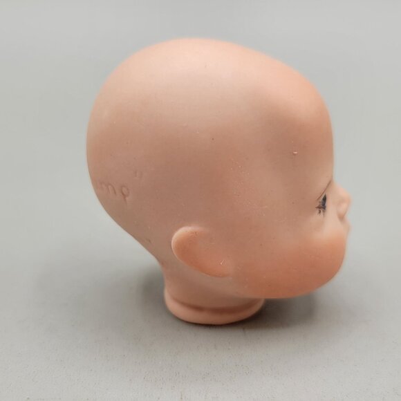 Sugar Lump Porcelain Bisque Doll Head Reproduction Boots Tyner Painted Open Eyes - Picture 4 of 7